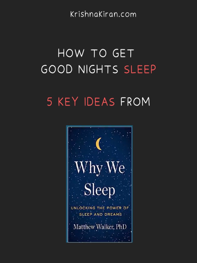 How To Get Good Nights Sleep PDF Sleep Neuroscience