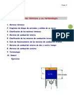 Tema 3. Motores Térmicos y Su Terminología y Ejercicios