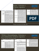 C.4. V.I. Metodologías, Criterios y Procedimientos Técnicos Vigentes