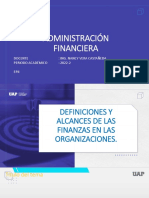 Administración Financiera: Docente: Ing. Nancy Vera Castañeda Periodo Académico: 2022-2 Epii