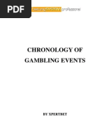 Chronology of Gambling Events