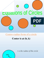 Equation of Circle