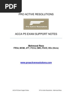 ACCA P5 Revision Notes_V2