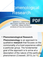 phenominological-research