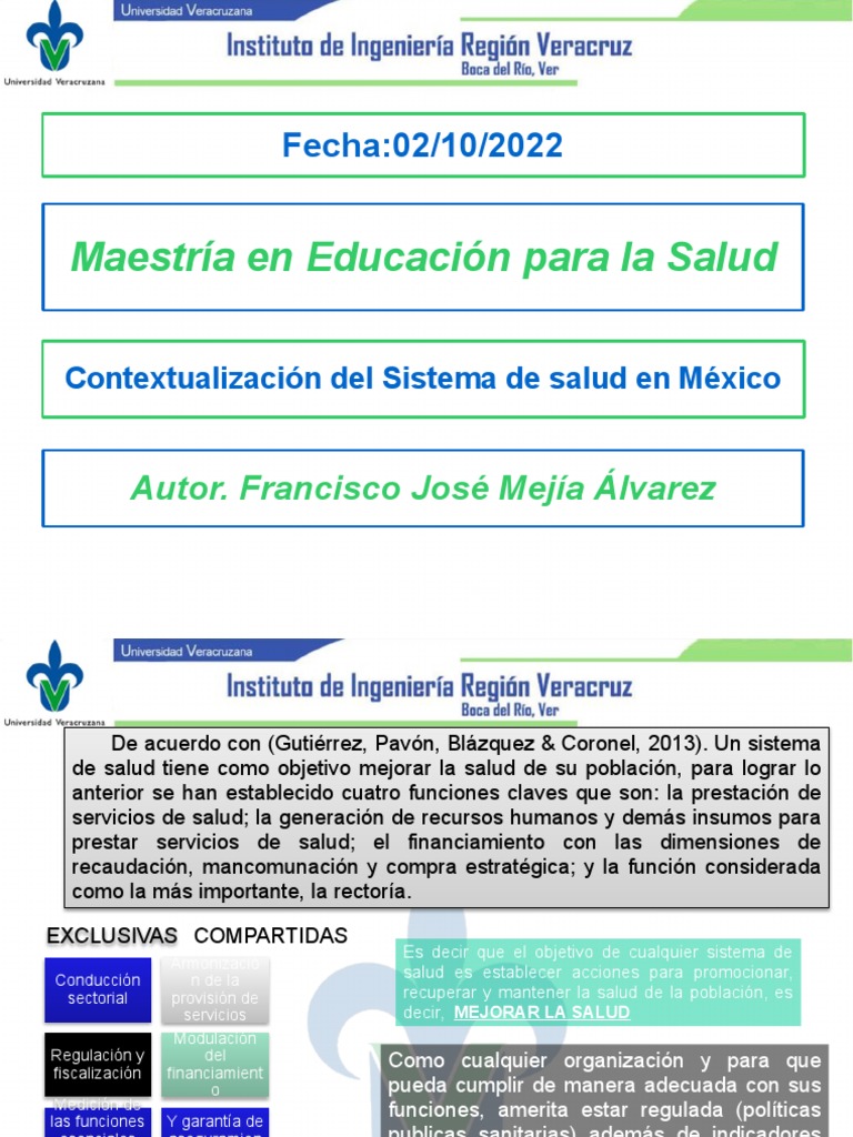 Estructura del Sistema de Salud en México | PDF