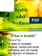 Module 6 Health and Wellness