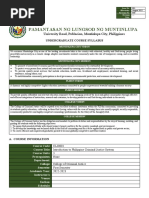 CCJ - 2022 - CLJ0001 - Introduction To Philippine Criminal Justice System