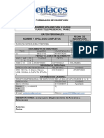 Formulario Curso Telepresencial de Pamec