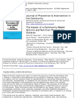 Journal of Prevention & Intervention in The Community