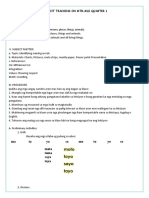 Lesson Plan MTB Q1