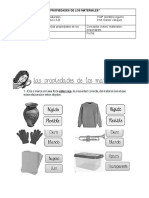 Propiedades de los materiales: identificar y caracterizar