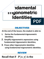 The Fundamental Trigonometric Identities