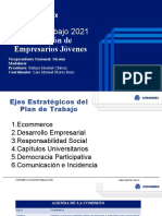 PLAN DE TRABAJO 2021 Comisión Nacional de Empresarios Jóvenes