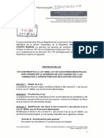 PL Busca Prohibir Postulación de Condenados Por Colusión, Peculado o Corrupción