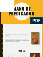 Mano de Predicador