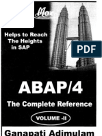 ABAP - The Complete Reference - Part 2 (Emax Technologies) 310 pages
