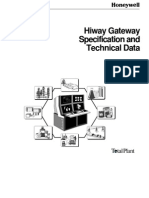 Hiway Gateway Specification and Technical Data: Detergant
