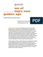 The Dawn of Marketing's New Golden Age: Jonathan Gordon and Jesko Perrey