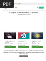 WWW Tutorialspoint Com C Program To Detect Tokens in A C Program