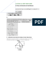 Examen Final de Mecanica de Materiales - 10 - 2022