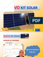 Kit solar Peru 1000W/dia Uso Diario: Luz, TV, Laptop. ONDA MODIFICADA -  Panel Solar Peru