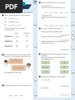 Year 8 Sequences