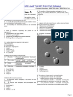 Botany - Section A: AIIMS Level Test (27-Feb) Part Syllabus