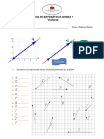 015 - U3 - 7B - Matemáticas - Práctico - Vectores