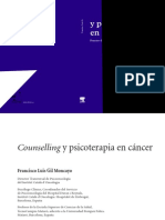 Counselling y Psicoterapia en Cáncer - Gil Moncayo 2015