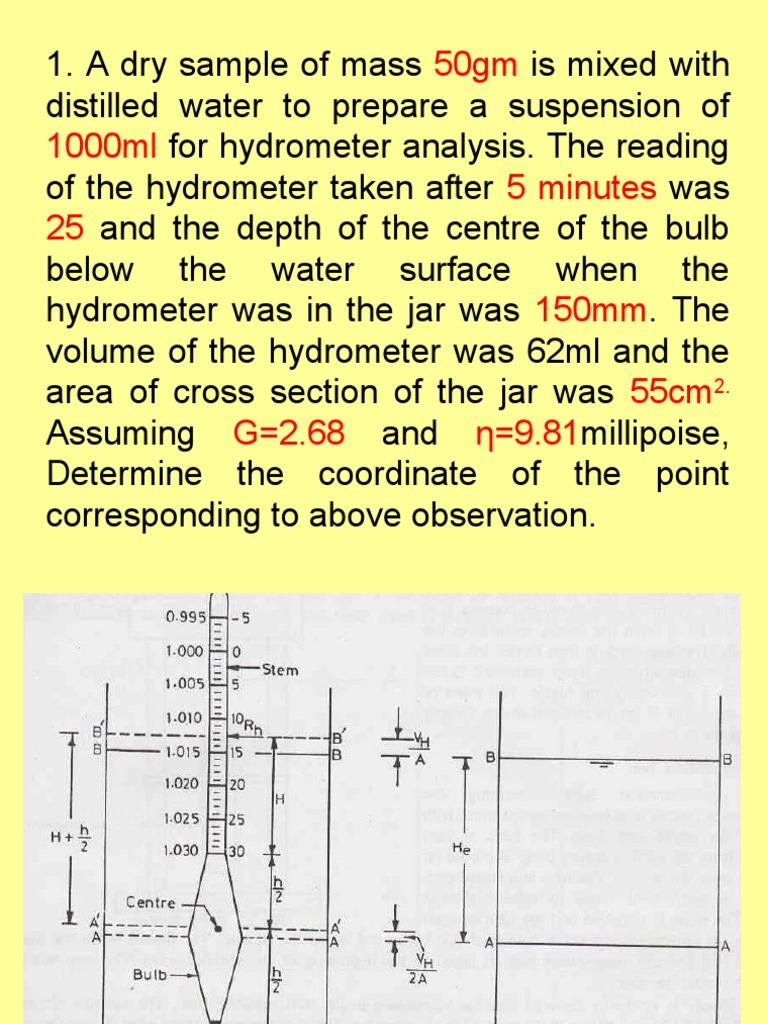 Example2 LL, PL& Hydrometer PDF Soil Civil Engineering