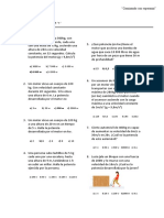 POTENCIA MECANICA. Problemas