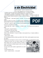 Ficha Un Día Sin Electricidad para Tercero de Primaria