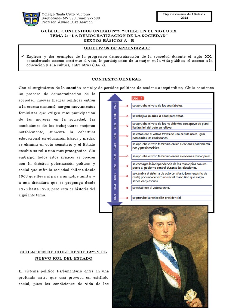 Democratización de la sociedad chilena en