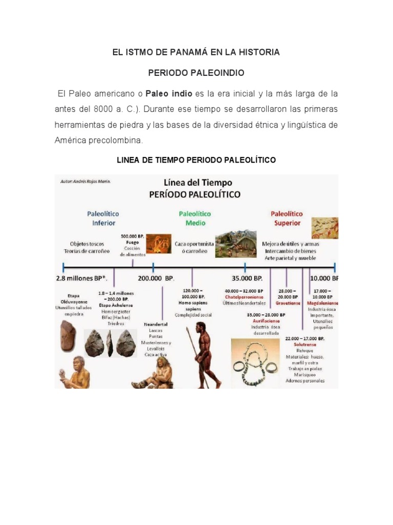 El Istmo De Panamá En La Historia Pdf