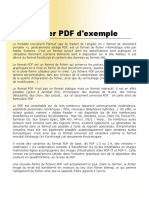 PDF Exemple