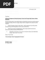 Surat Permohonan Pinjaman Alatan