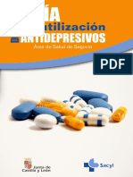 Guía de Utilización de Antidepresivos - Área de Salud de Segovia - Ed 2015