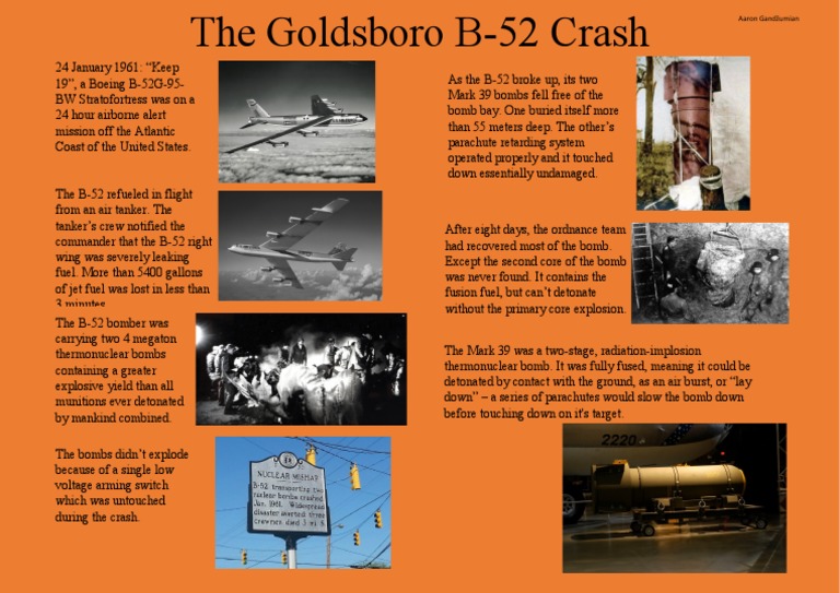 Goldsboro B-52 Crash Overview | PDF