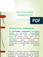 Tecnologías Ambientales - 2022