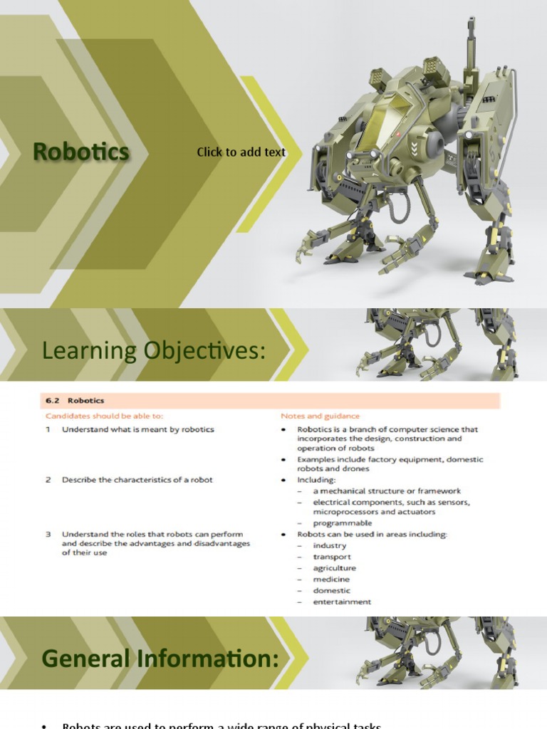 Robotics | PDF | Robot | Robotics