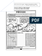 ATIVIDADE SOBRE Fósseis