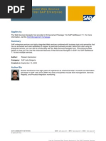 Use The Enhanced Web Service Navigator To Test SAP Enterprise Services