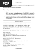 Equity Analysis Valuation Notes