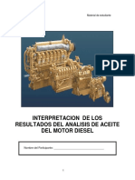 Modulo II Interpretacion de Los Resultados Del Analisis de Aceite Del Motor Diesel