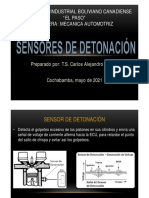 Sensores de Detonación