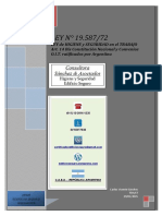1972 Ley Nc2ba 19 587 Ley de Higiene y Seguridad en El Trabajo v105