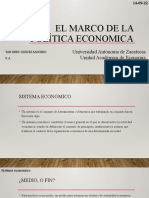 El Marco de La Politica Economica.
