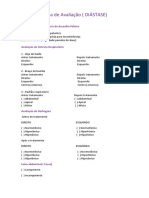 Avaliação da diástase e sistema respiratório