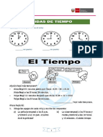 Ficha Matematica-problemas Con El Tiempo-18 y 19-04-2022