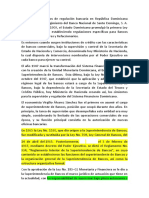 Los Primeros Indicios de Regulación Bancaria en República Dominicana Aparecen Con El Surgimiento Del Banco Nacional de Santo Domingo